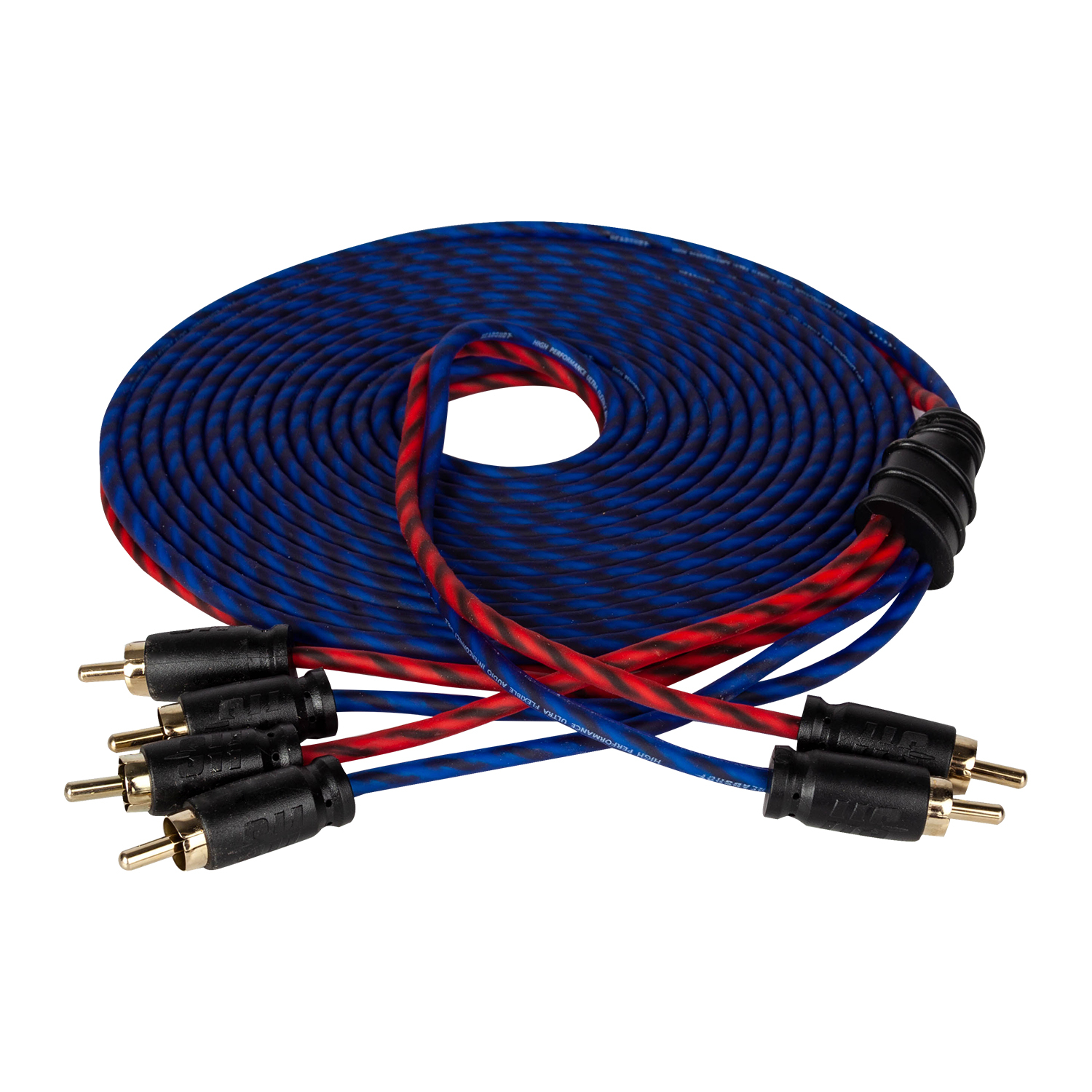 Кабели межблочные (RCA), AUX, HDMI, RCA разъёмы KICX Headshot RCA-24-5-SS 