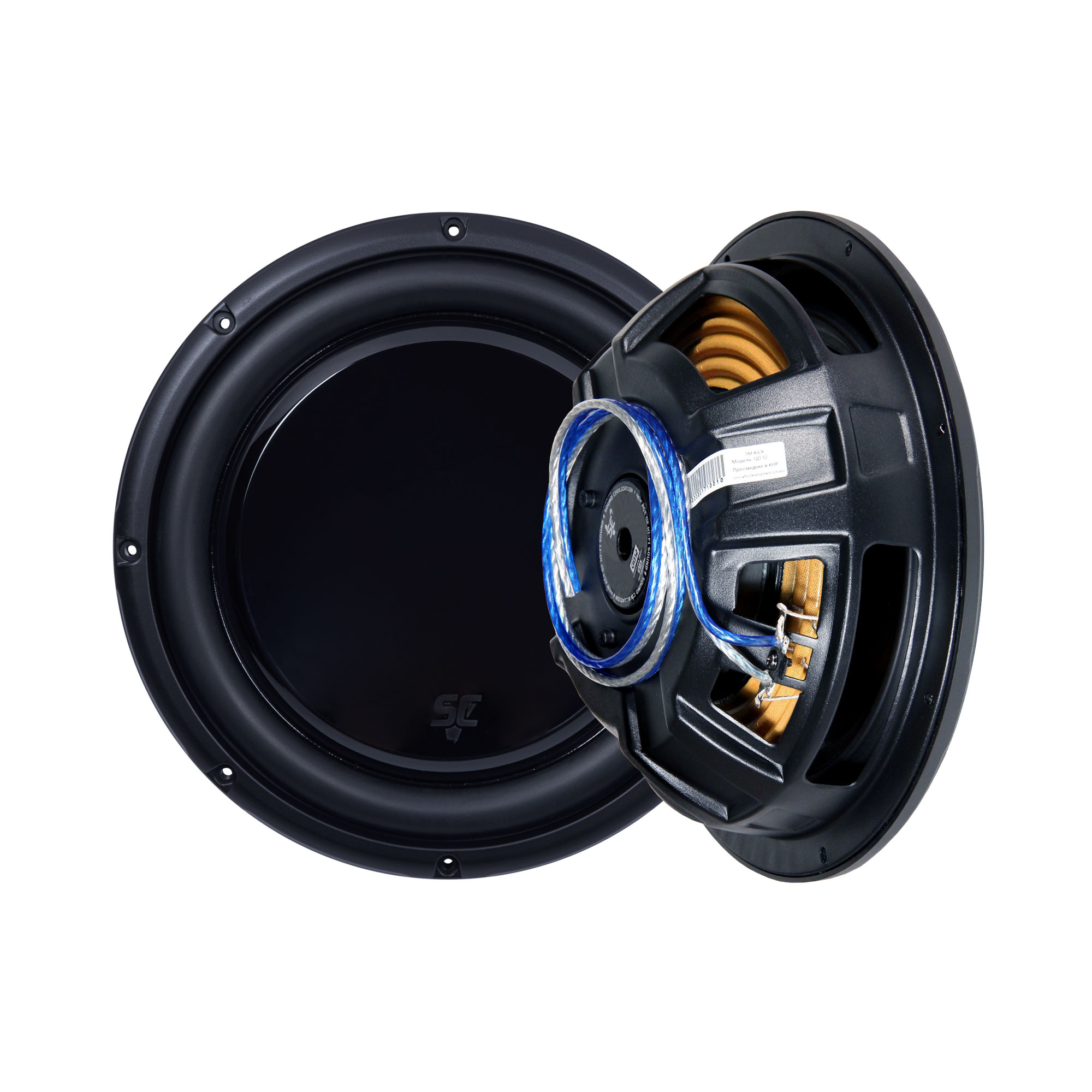 Сабвуферные динамики KICX Sound Civilization QD 12 