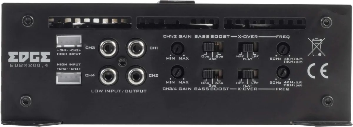 Четырёхканальные усилители Edge EDBX200.4-E1 