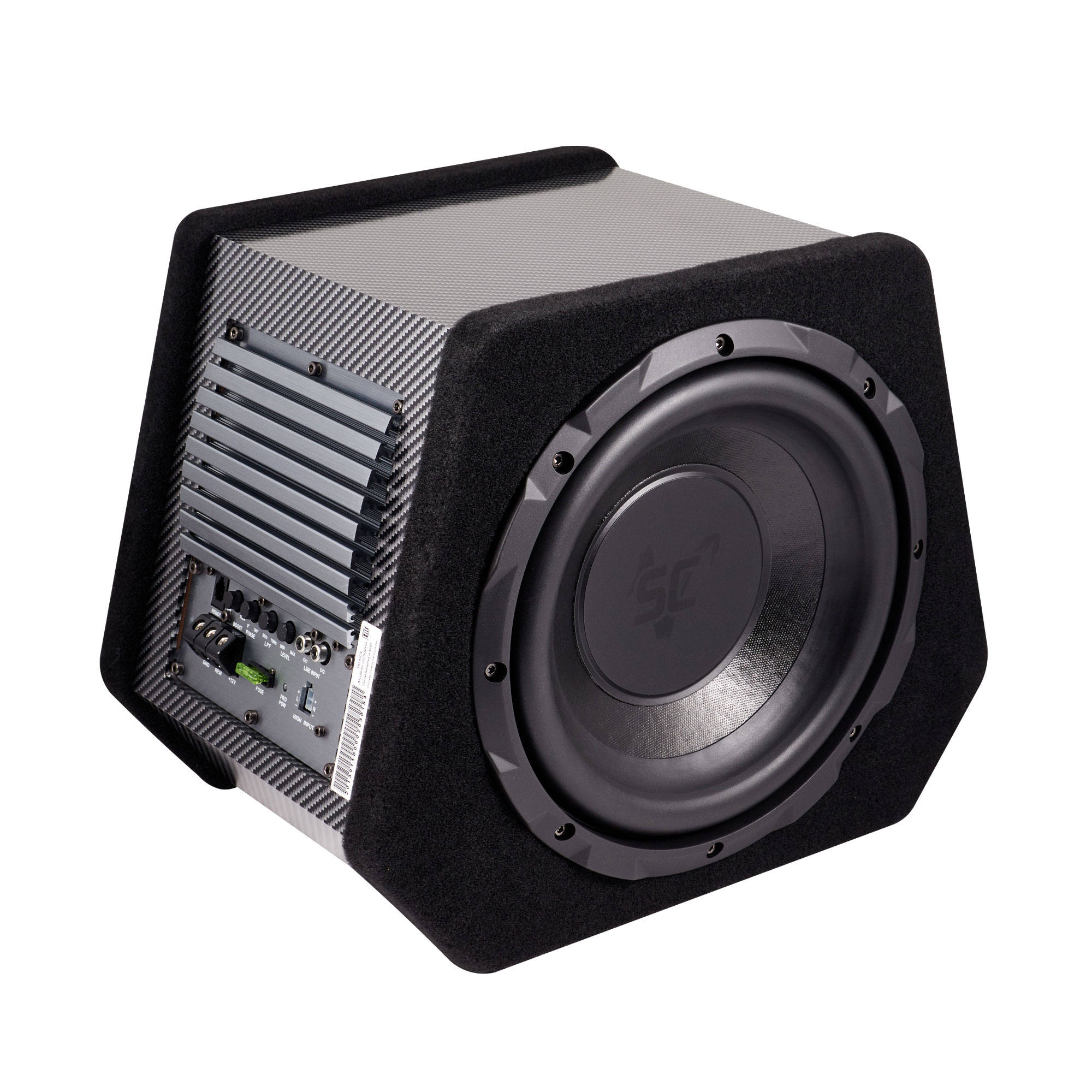 Cабвуферы корпусные активные KICX Sound Civilization Q250BPA 