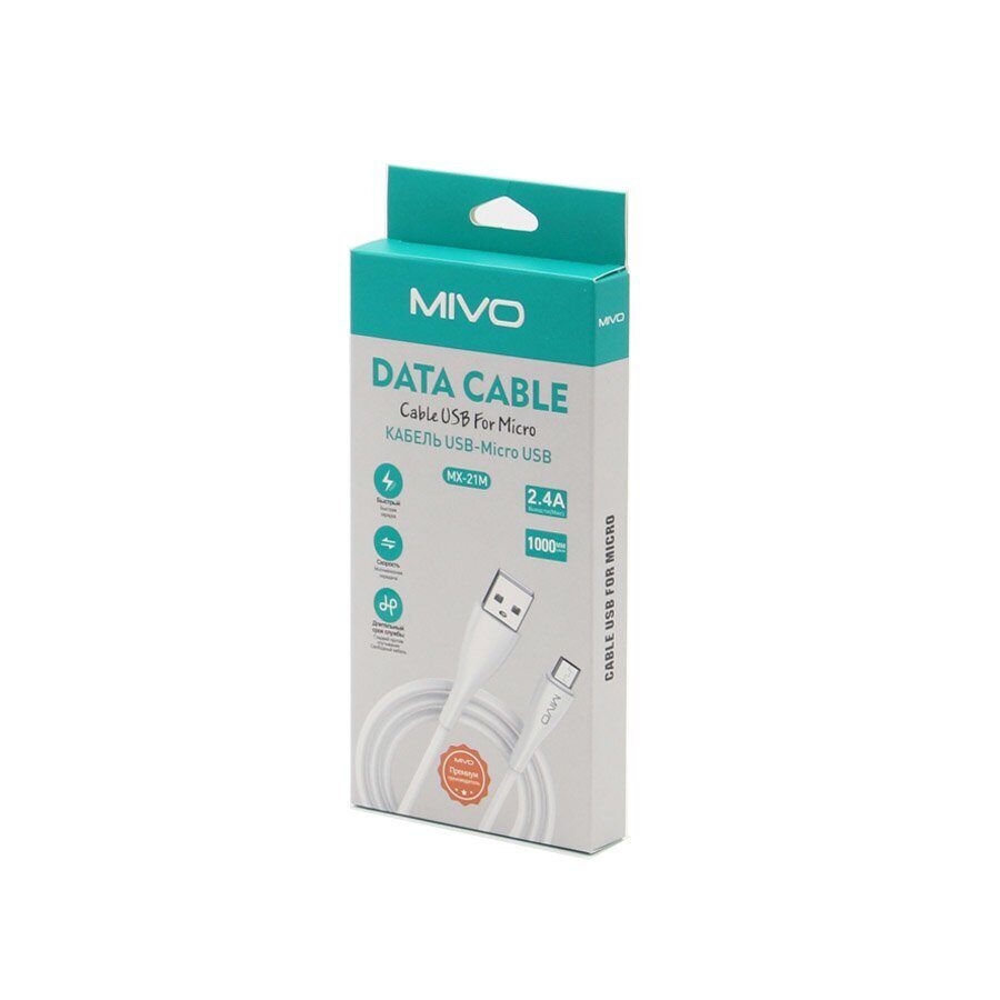 Зарядные устройства для смартфонов, Кабели Mivo MX-21M 