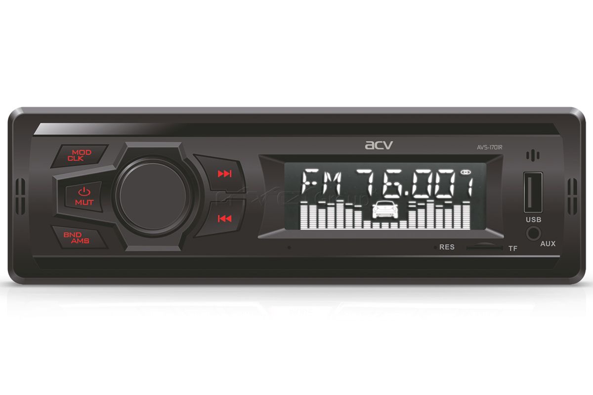 1-DIN USB/SD-ресиверы (без CD) ACV AVS-1701R 