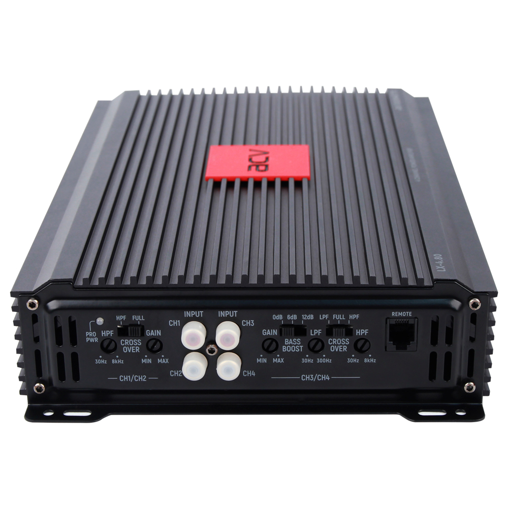 Четырёхканальные усилители ACV LX-4.80 