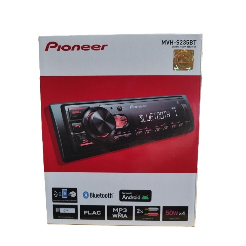 1-DIN USB/SD-ресиверы (без CD) Pioneer MVH-S235BT 