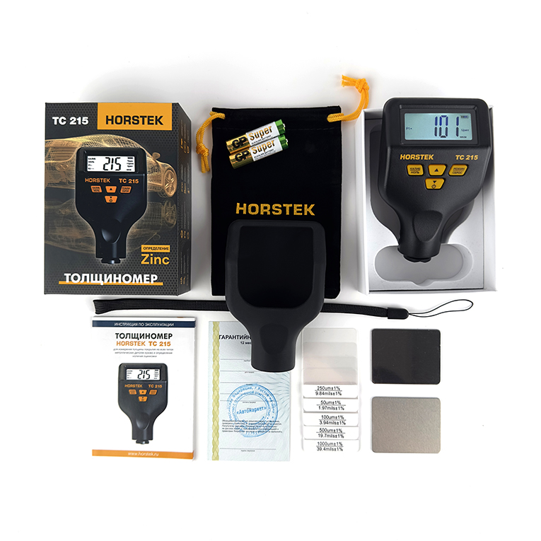 Толщиномеры Толщиномер HORSTEK TC-215+ ЧЕХОЛ