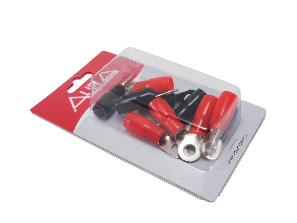 Клеммы акустические, силовые, коннекторы, гильзы AurA ACN-R208/10 