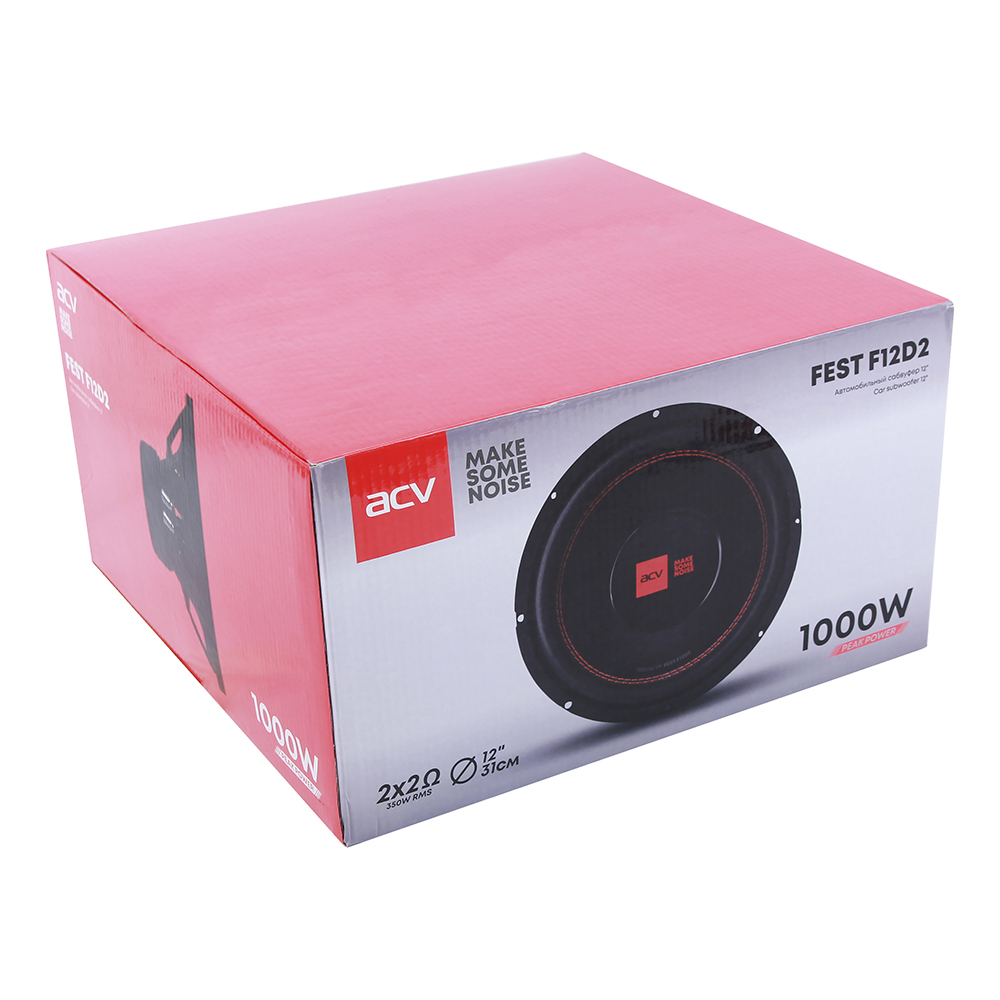 Сабвуферные динамики ACV FEST F12D2 