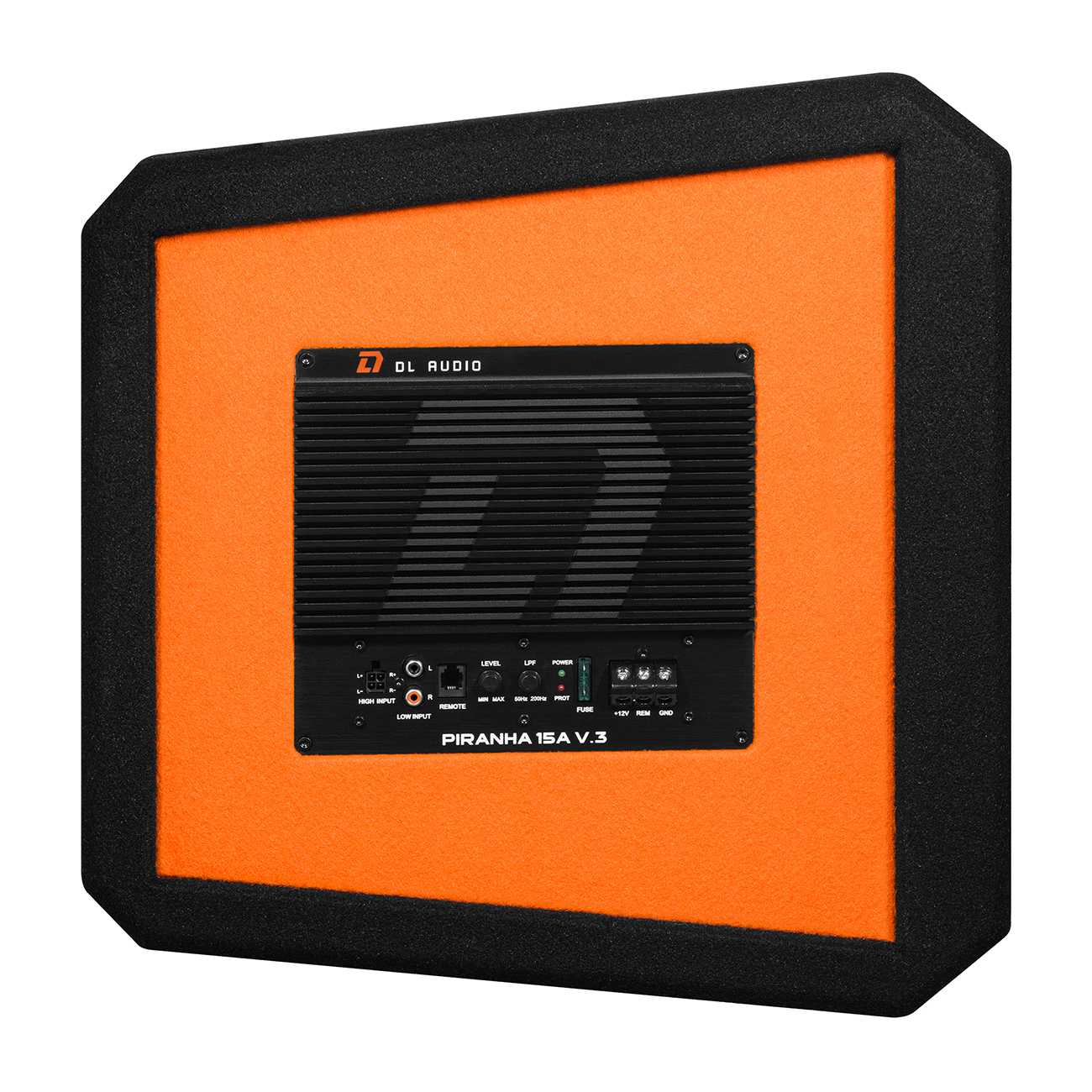 Cабвуферы корпусные активные DL Audio Piranha 15A V3 Black 