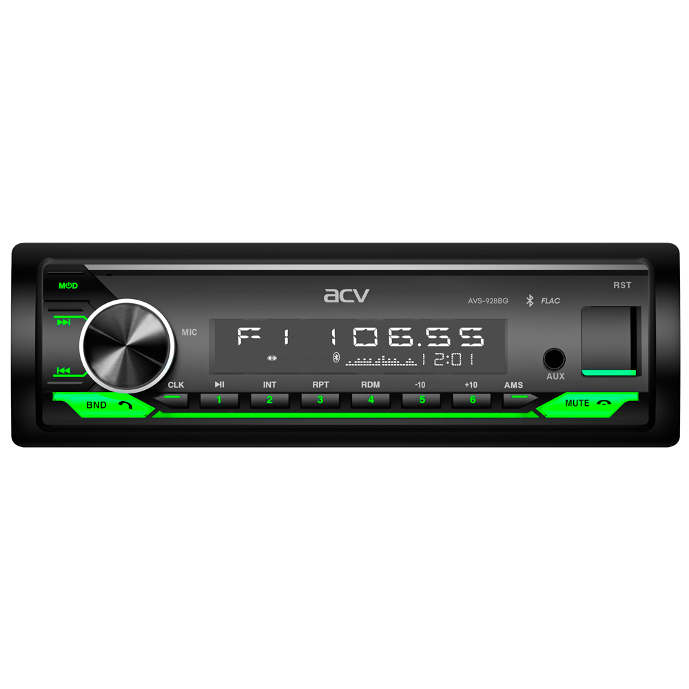 1-DIN USB/SD-ресиверы (без CD) ACV AVS-928BG 