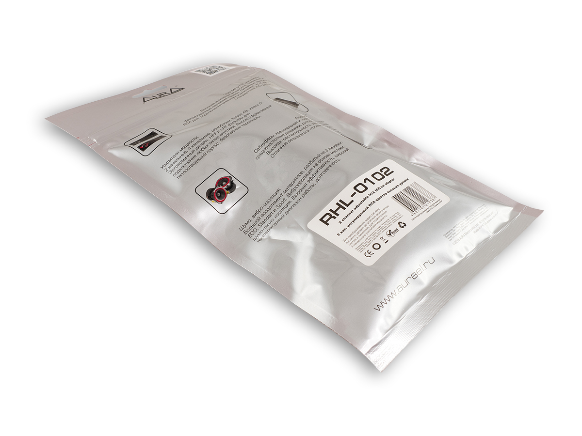 Интерфейсы для подключения усилителей AurA RHL-0102 