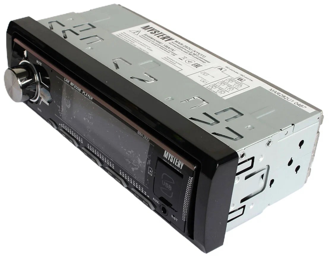 1-DIN USB/SD-ресиверы (без CD) Mystery MAR-282U 