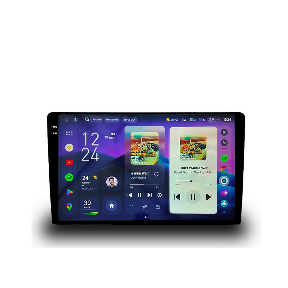 Планшеты 9"/10"/12" TEYES CC4 Pro 9" 8-128 