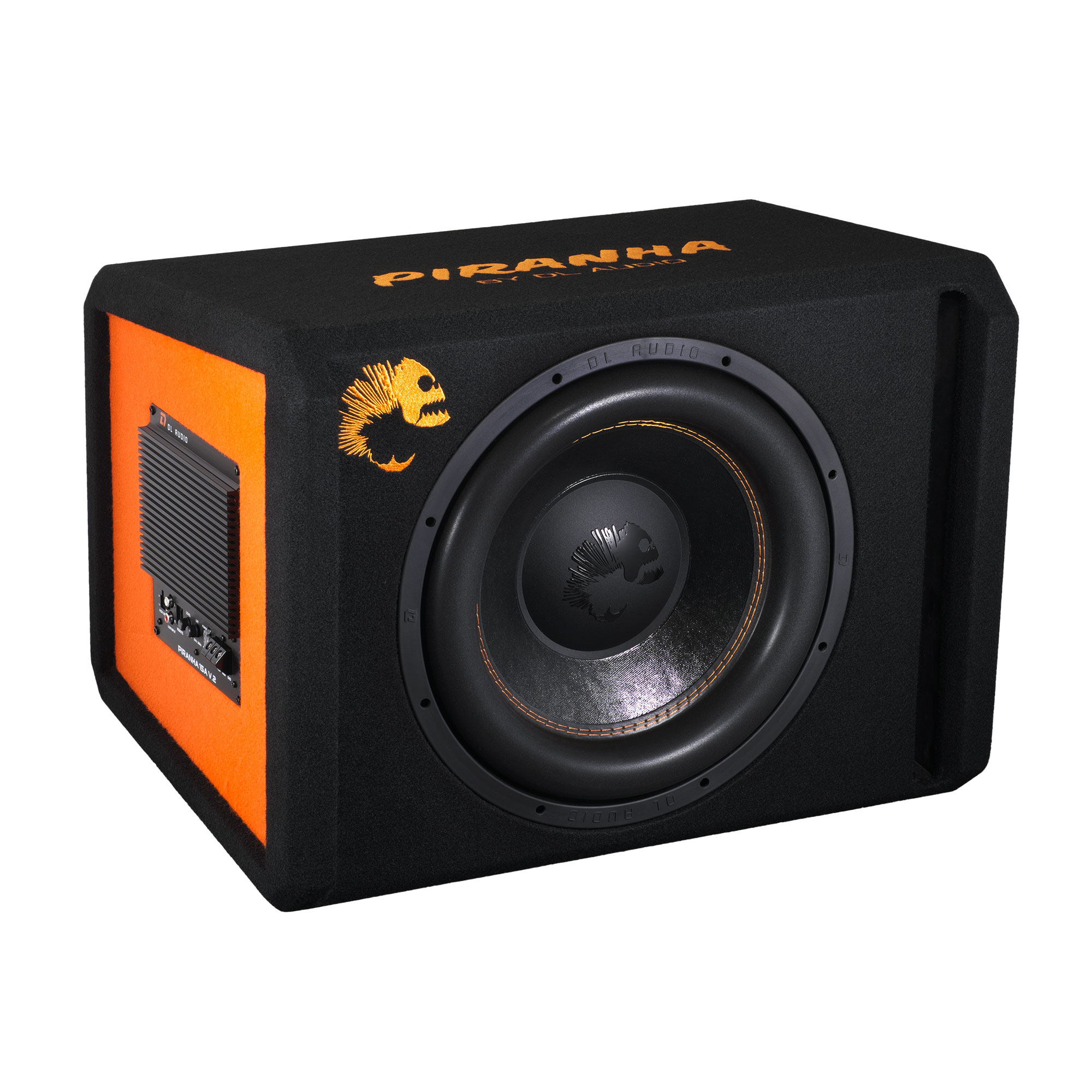 Cабвуферы корпусные активные DL Audio Piranha 15A V2 Black 