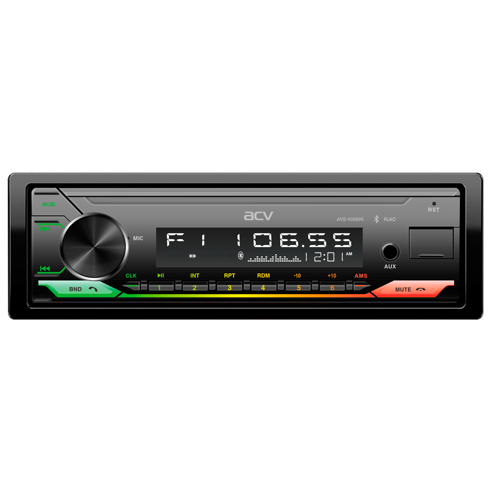 1-DIN USB/SD-ресиверы (без CD) ACV AVS-928BM 