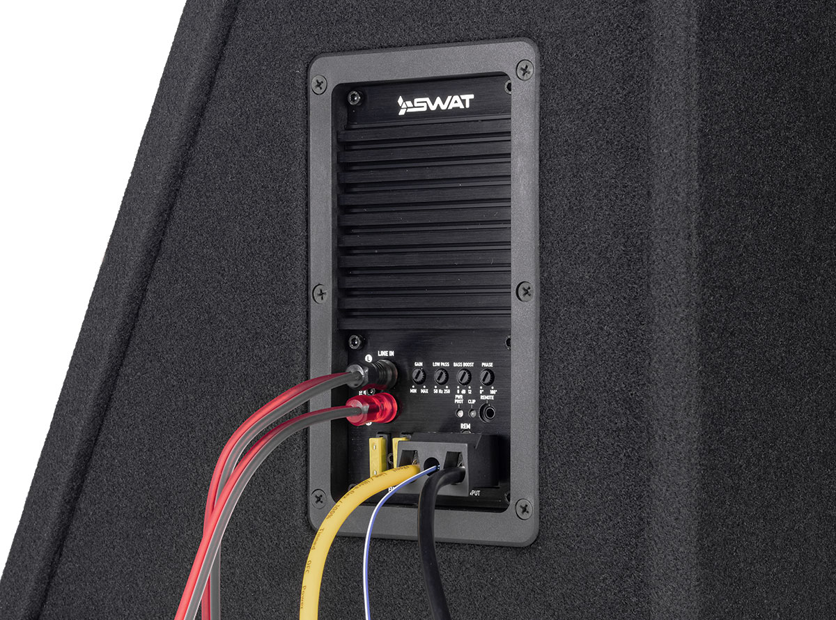Cабвуферы корпусные активные Swat MAS-12VBA 