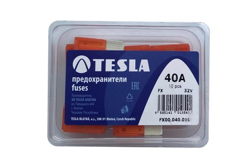 Предохранители, автоматические прерыватели TESLA FX40A.10 