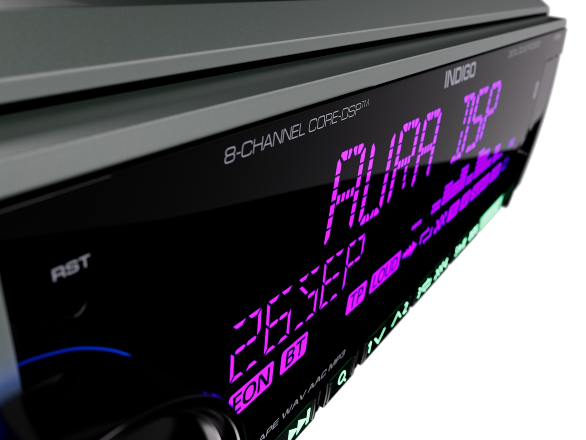 1-DIN USB/SD-ресиверы (без CD) AurA INDIGO-877DSP MkII 