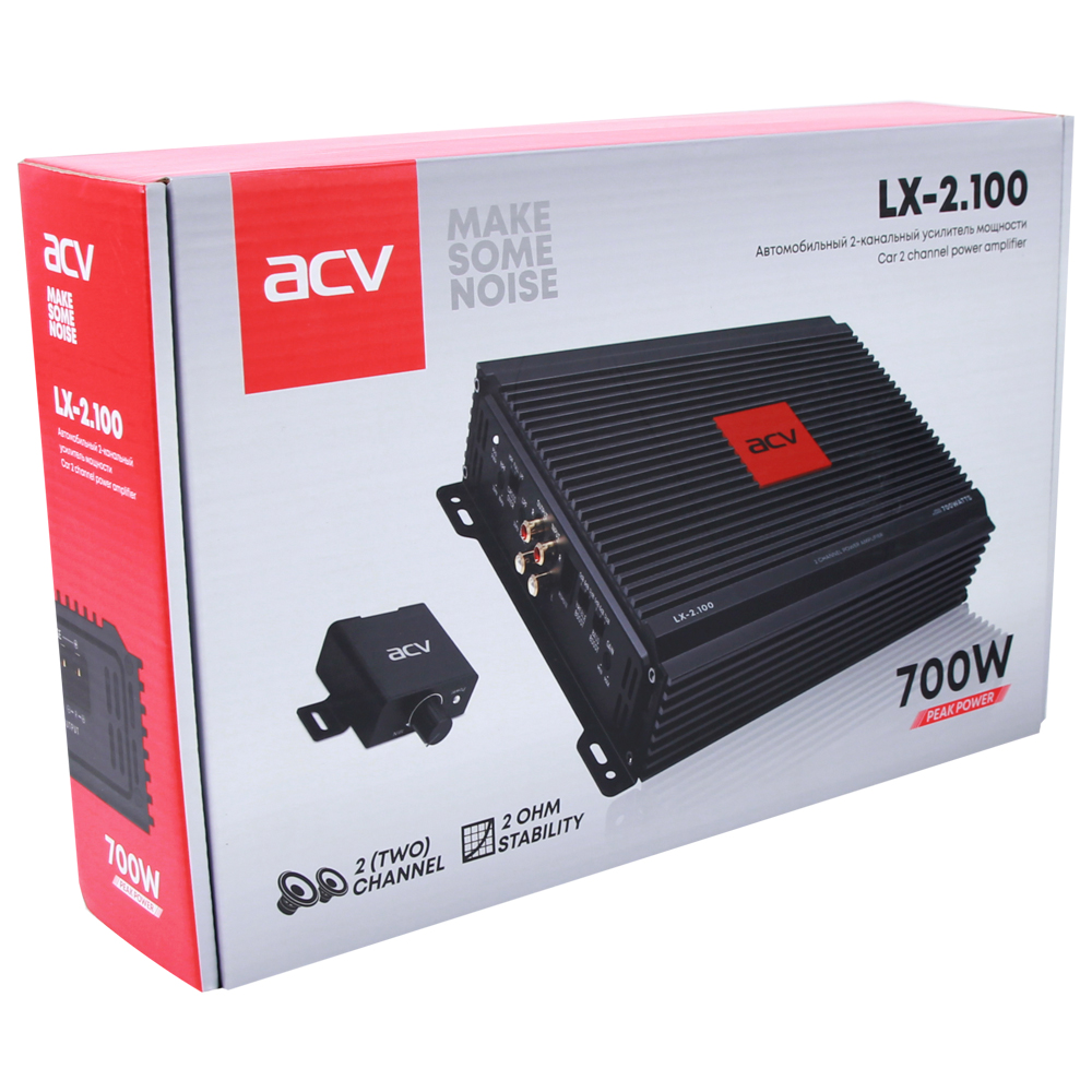 Двух и трехканальные усилители ACV LX-2.100 