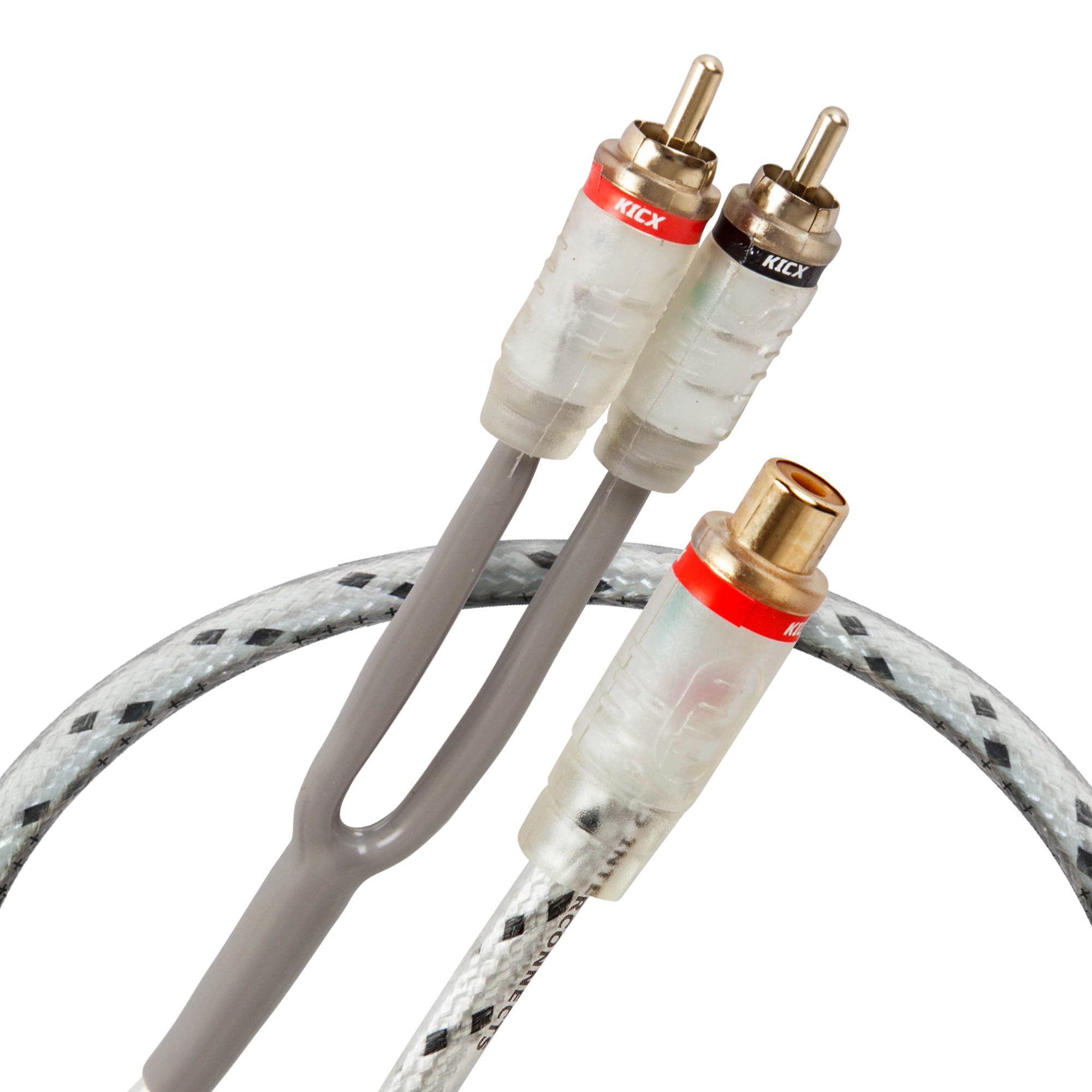 Кабели межблочные (RCA), AUX, HDMI, RCA разъёмы KICX MRCA02M 