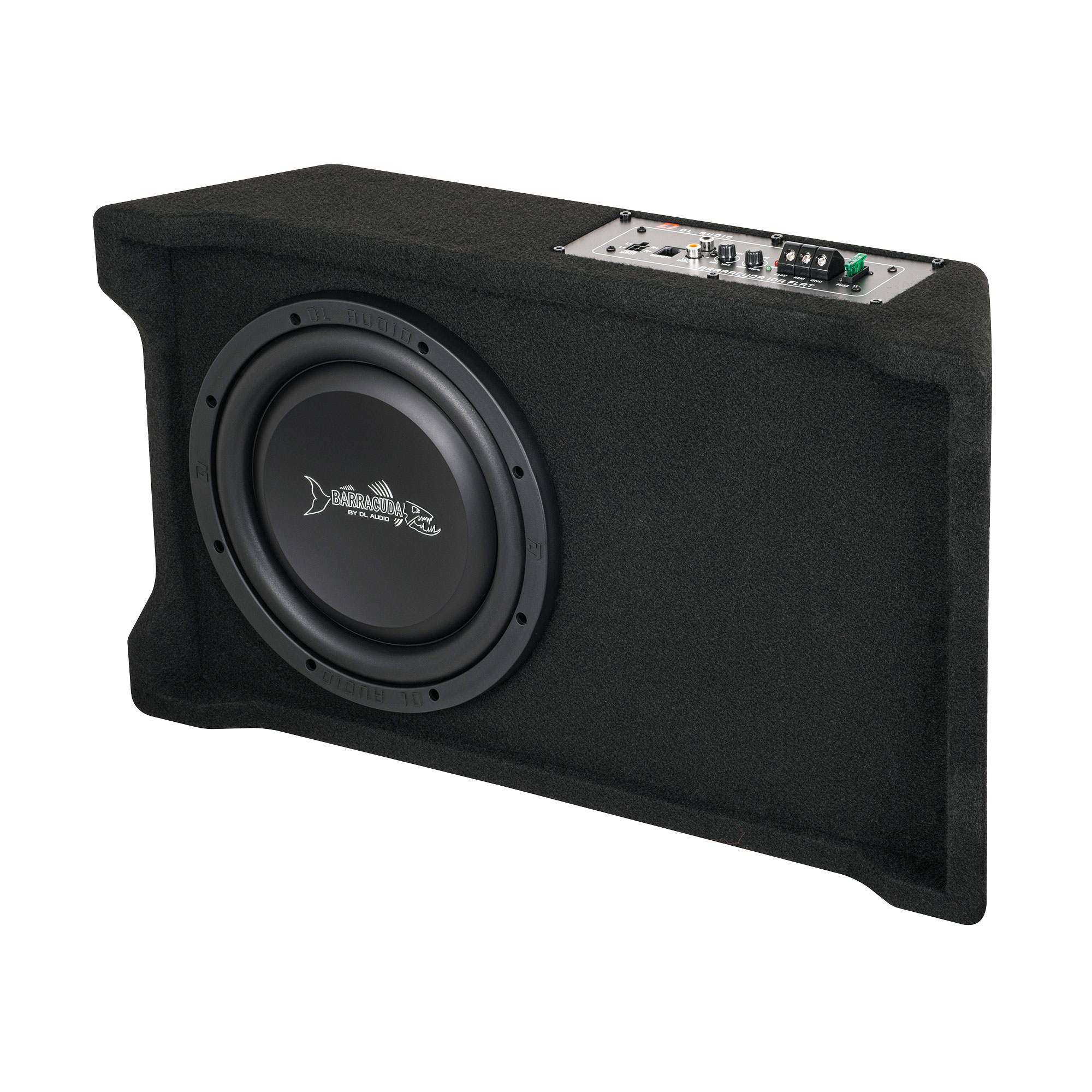 Cабвуферы корпусные активные DL Audio Barracuda 10A Flat 