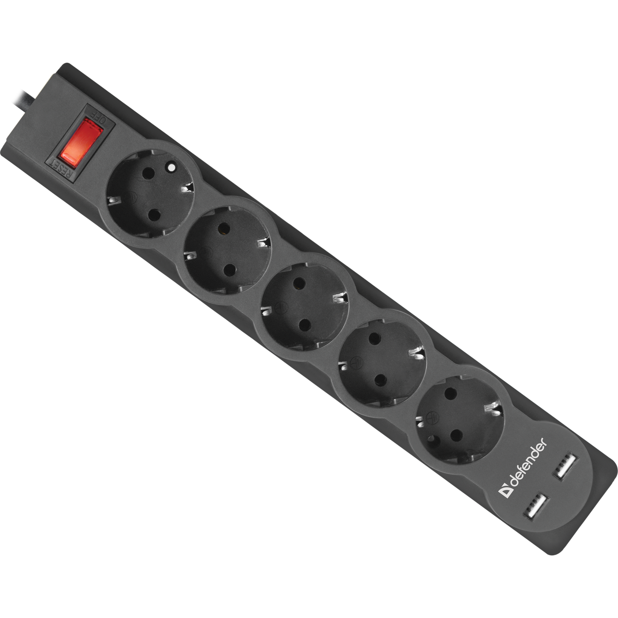 Сетевые фильтры, Удлинители Defender D99755