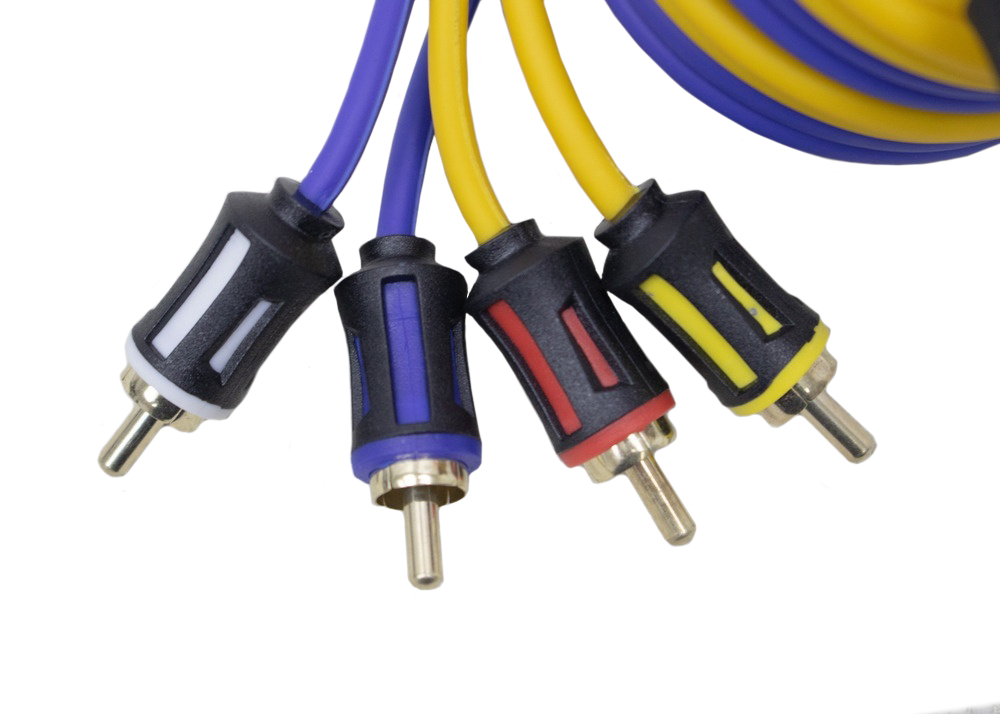 Кабели межблочные (RCA), AUX, HDMI, RCA разъёмы COLT RCA - 5.4 