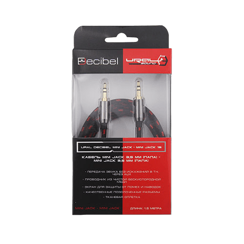 Кабели межблочные (RCA), AUX, HDMI, RCA разъёмы Ural mini jack- mini jack 
