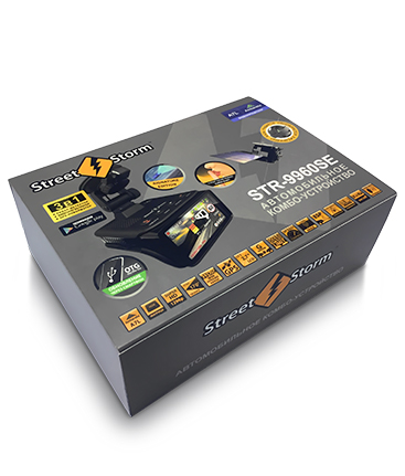 Комбоустройства (Видеорегистраторы с радар-детекторами) Street Storm STR-9960 SE