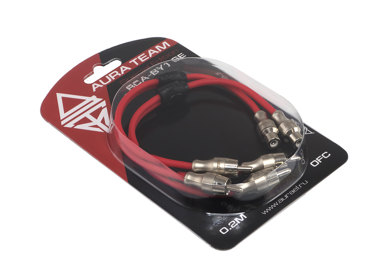 Кабели межблочные (RCA), AUX, HDMI, RCA разъёмы AurA RCA-BY1 SE 