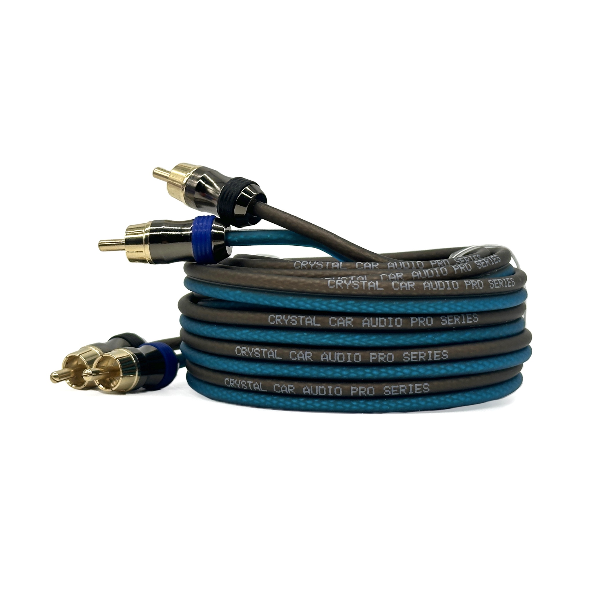 Кабели межблочные (RCA), AUX, HDMI, RCA разъёмы Crystal Car Audio PRO 2RCA-5 