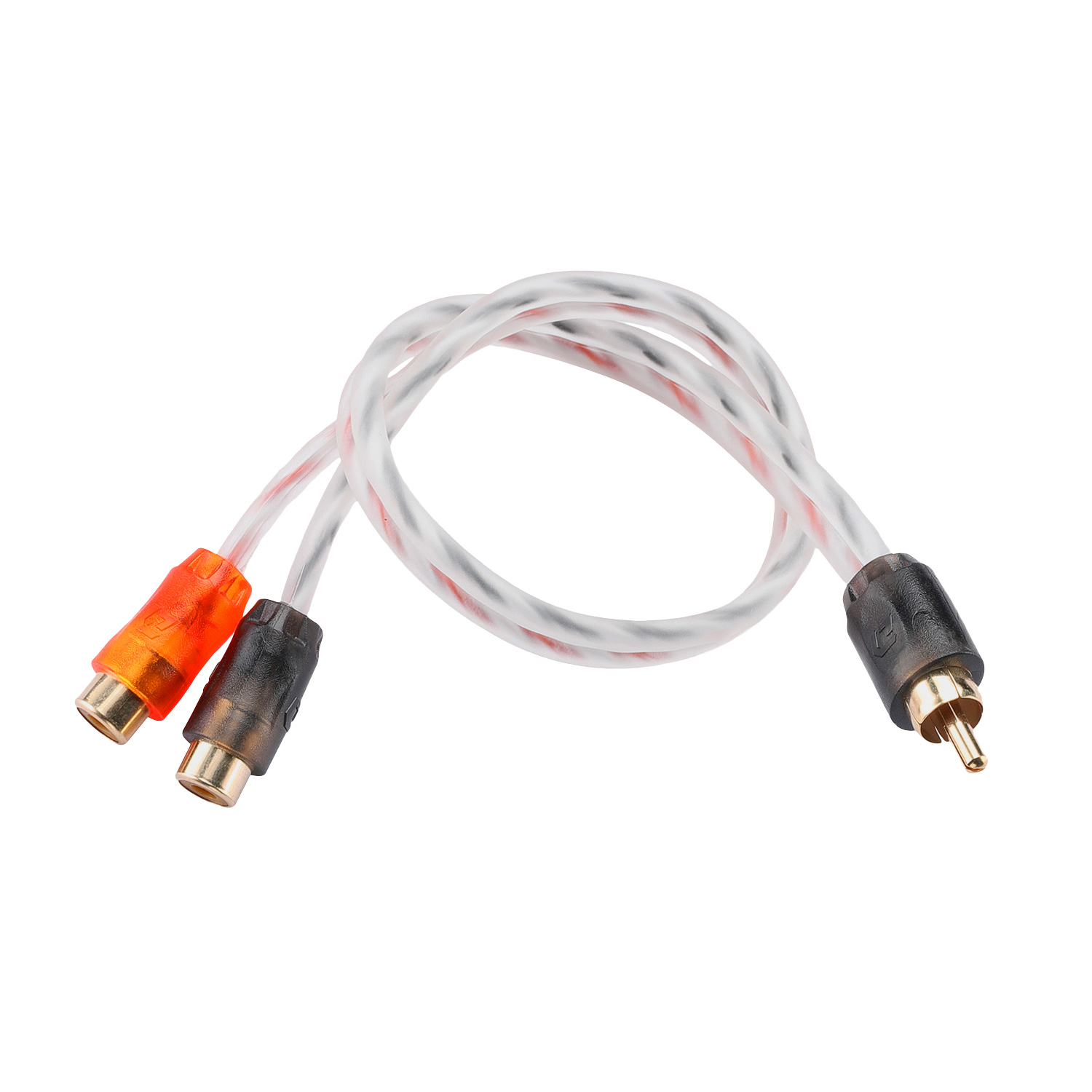 Кабели межблочные (RCA), AUX, HDMI, RCA разъёмы DL Audio Barracuda YRCA 1M2F 