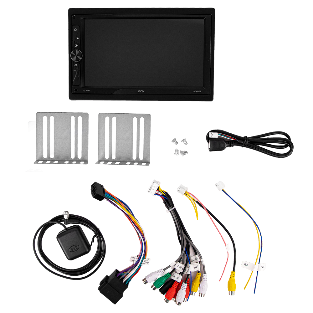2-DIN ресиверы с навигацией ACV AD-7002 
