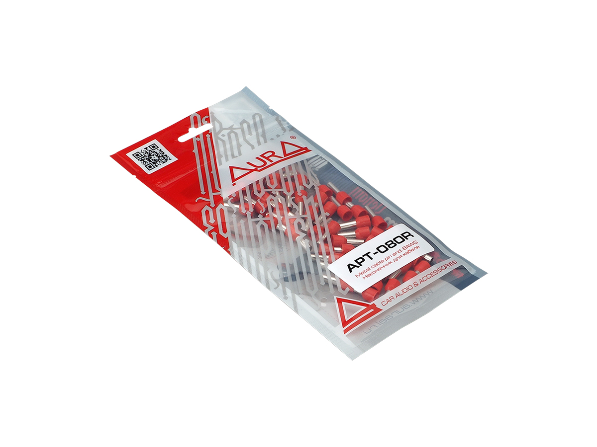 Клеммы акустические, силовые, коннекторы, гильзы AurA APT-080R 