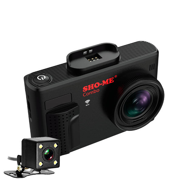 Комбоустройства (Видеорегистраторы с радар-детекторами) Sho-Me Combo Note WiFi DUO N