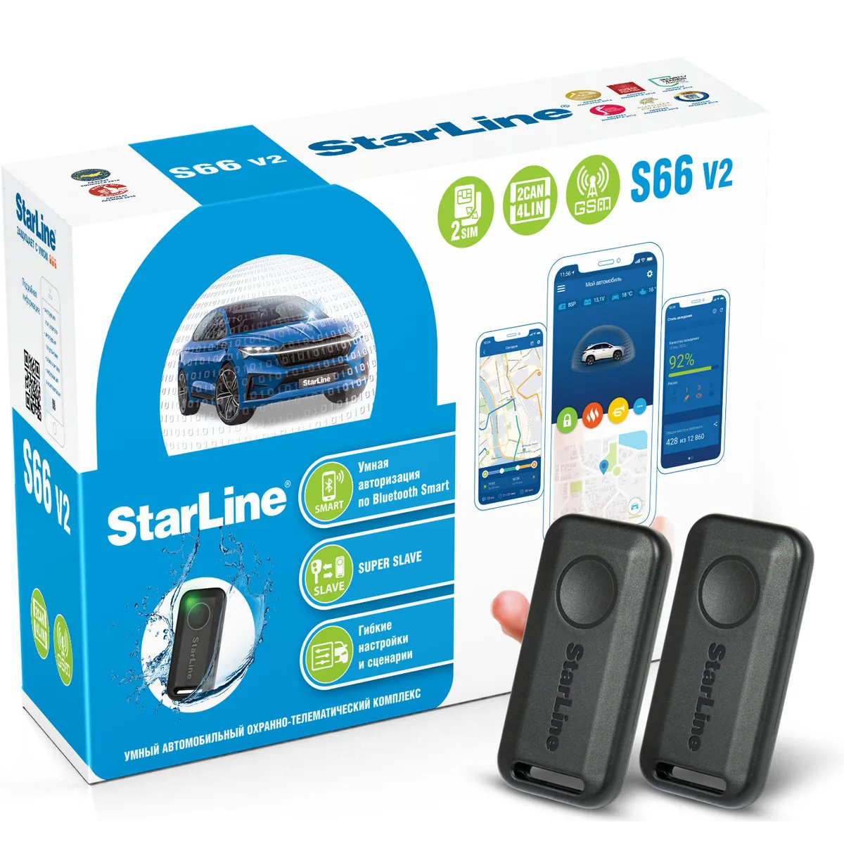 StarLine S66 v2 BT ECO