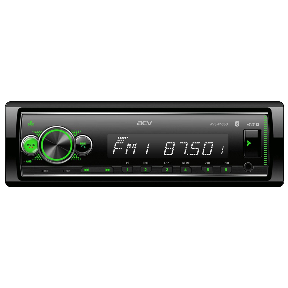 1-DIN USB/SD-ресиверы (без CD) ACV AVS-946BG 