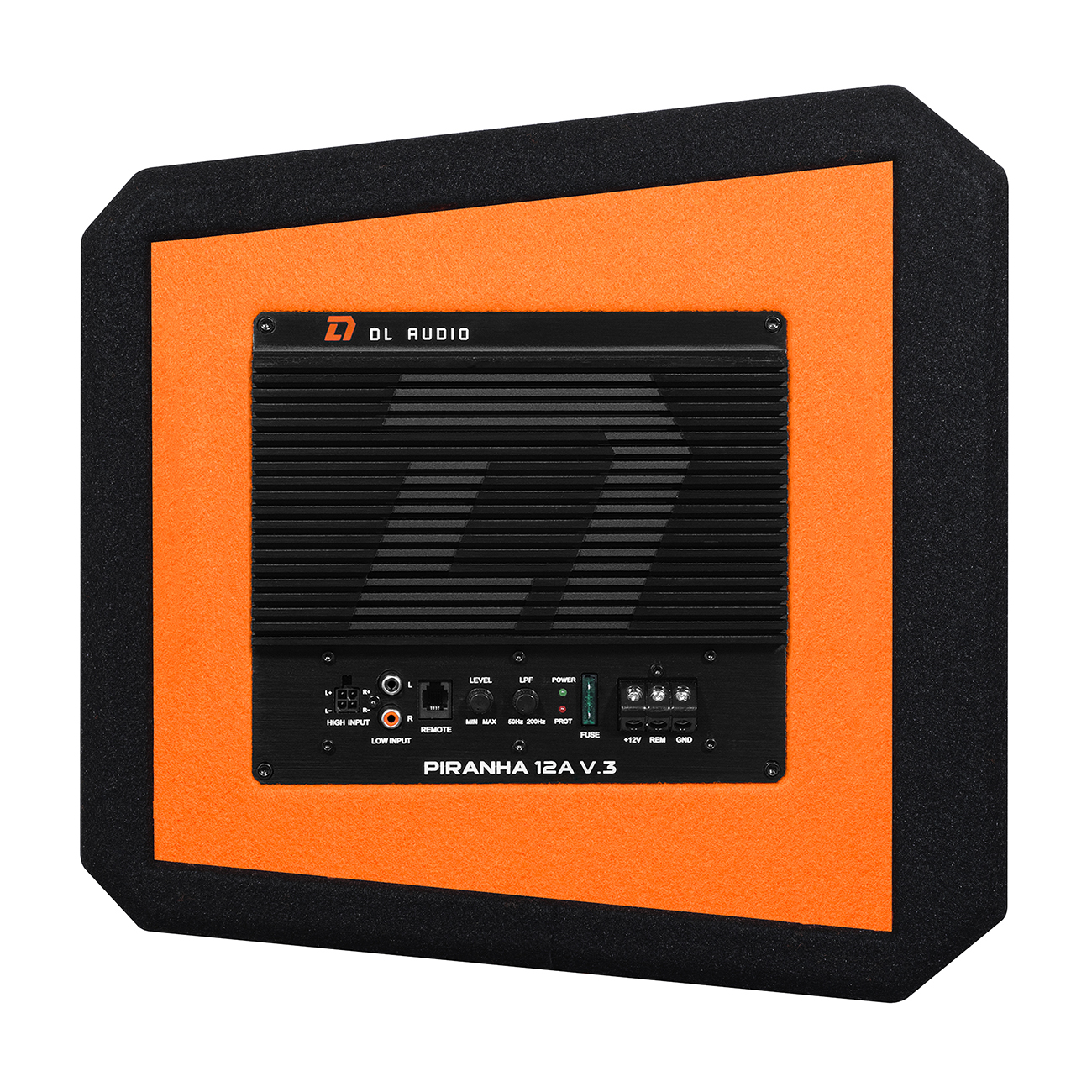 Cабвуферы корпусные активные DL Audio Piranha 12A V3 Black 