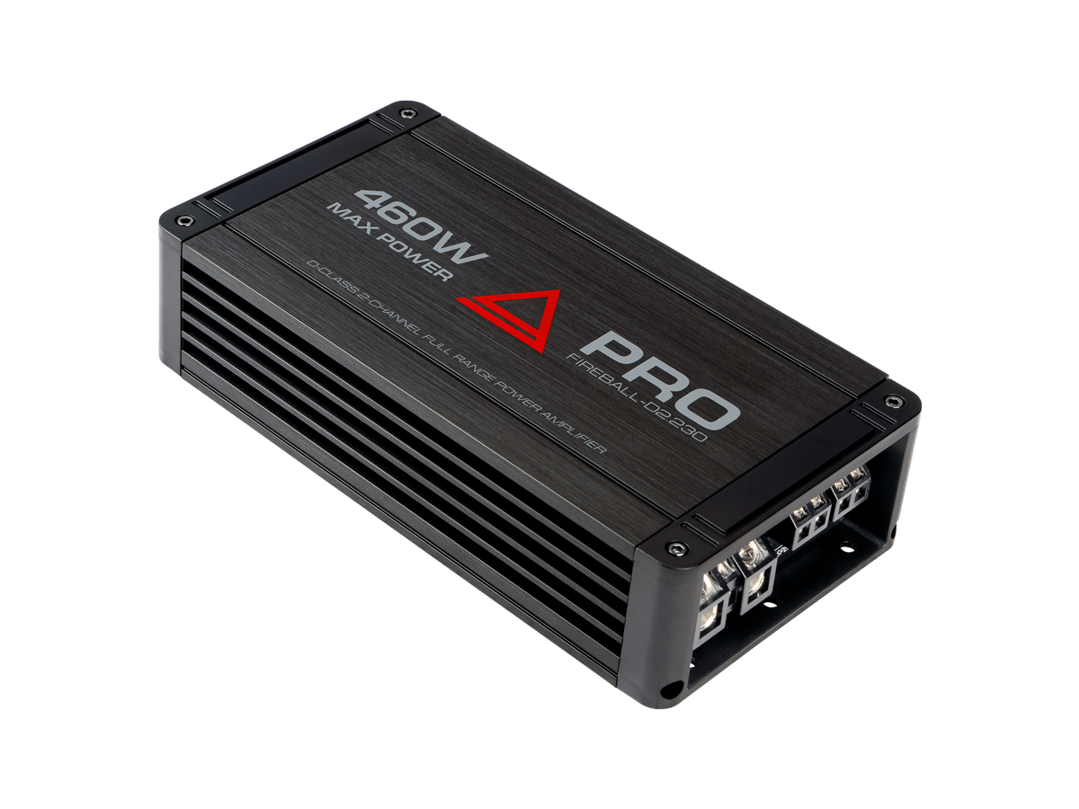 Двух и трехканальные усилители AurA FIREBALL-D2.230 PRO 