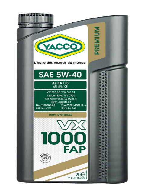 YACCO VX1000 FAP 5W40