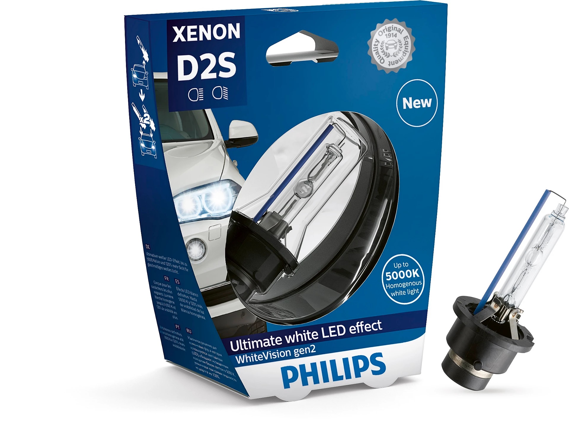 PHILIPS D2S Xenon White Vision GEN2