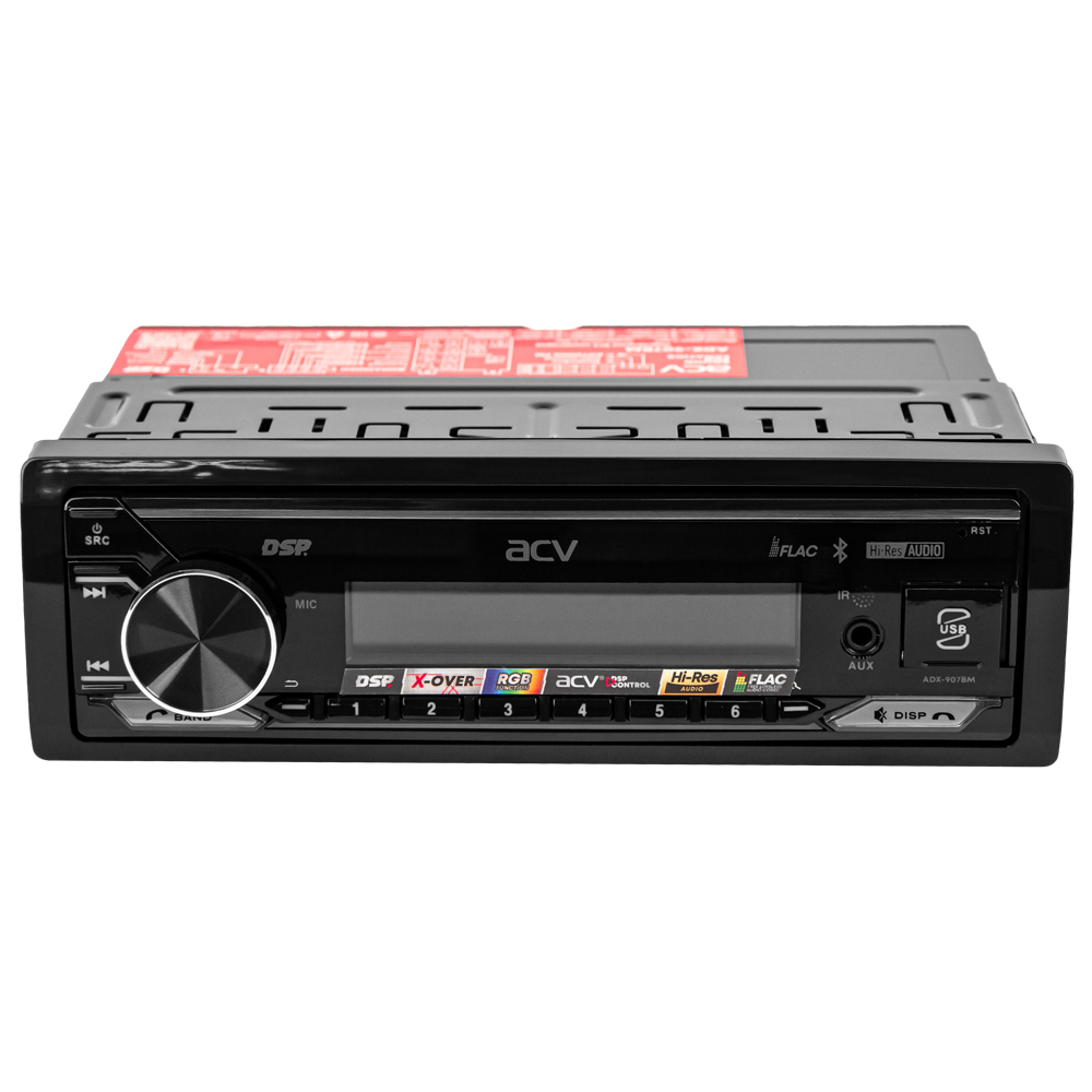 1-DIN USB/SD-ресиверы (без CD) ACV ADX-907BM DSP 