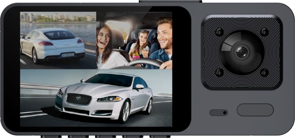 Видеорегистраторы с 2 камерами и более, спортивные камеры: KazEr EXTRA Dual