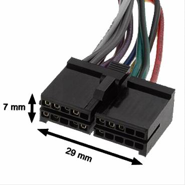 Разъёмы подключения магнитол Incar CON-PROL-01 