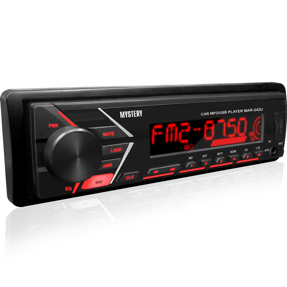 1-DIN USB/SD-ресиверы (без CD) Mystery MAR-242U 
