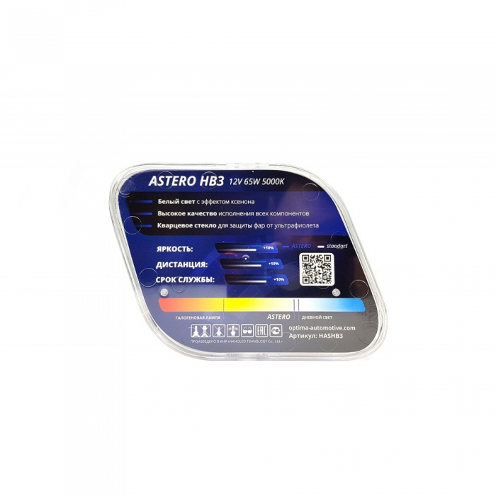 OPTIMA Astero HB3 +80% 12v 65w