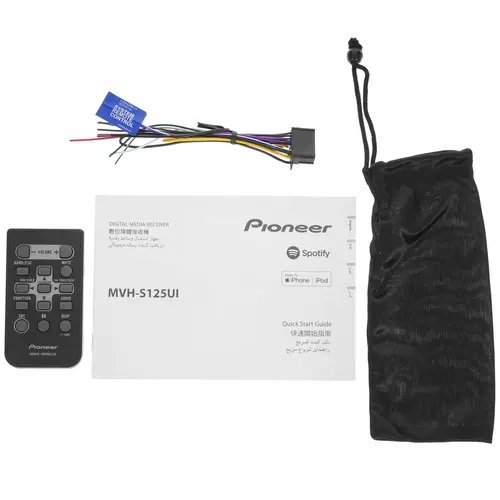 1-DIN USB/SD-ресиверы (без CD) Pioneer MVH-S125UI 