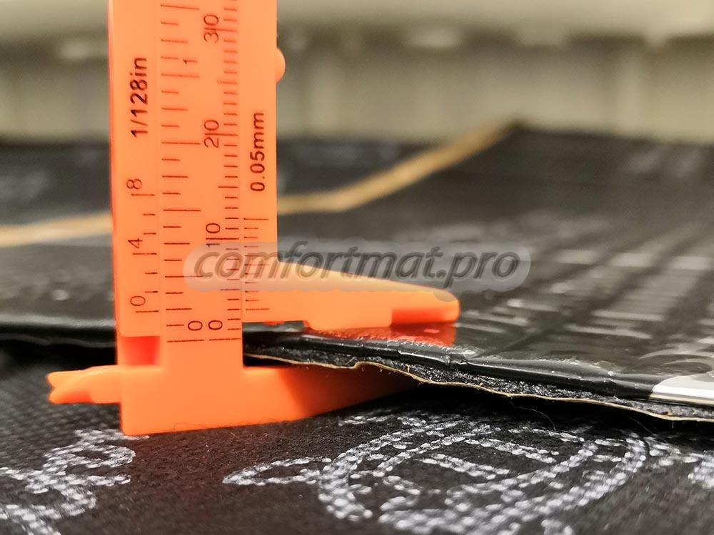 Виброизоляционные (тяжелые) материалы Comfort Turbo Composite M3