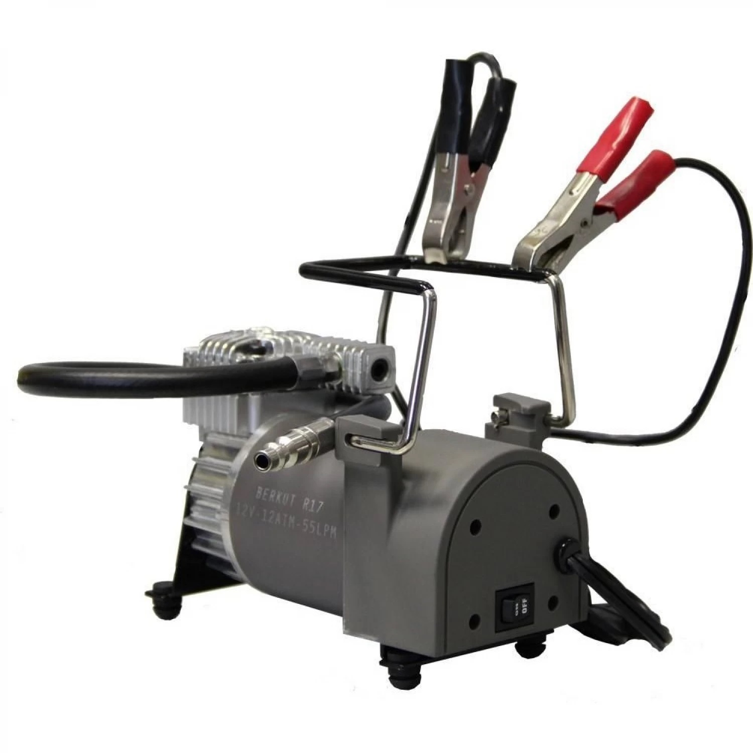 Автомобильные, велосипедные компрессоры.Помпы, насосы. Манометры BERKUT R-17