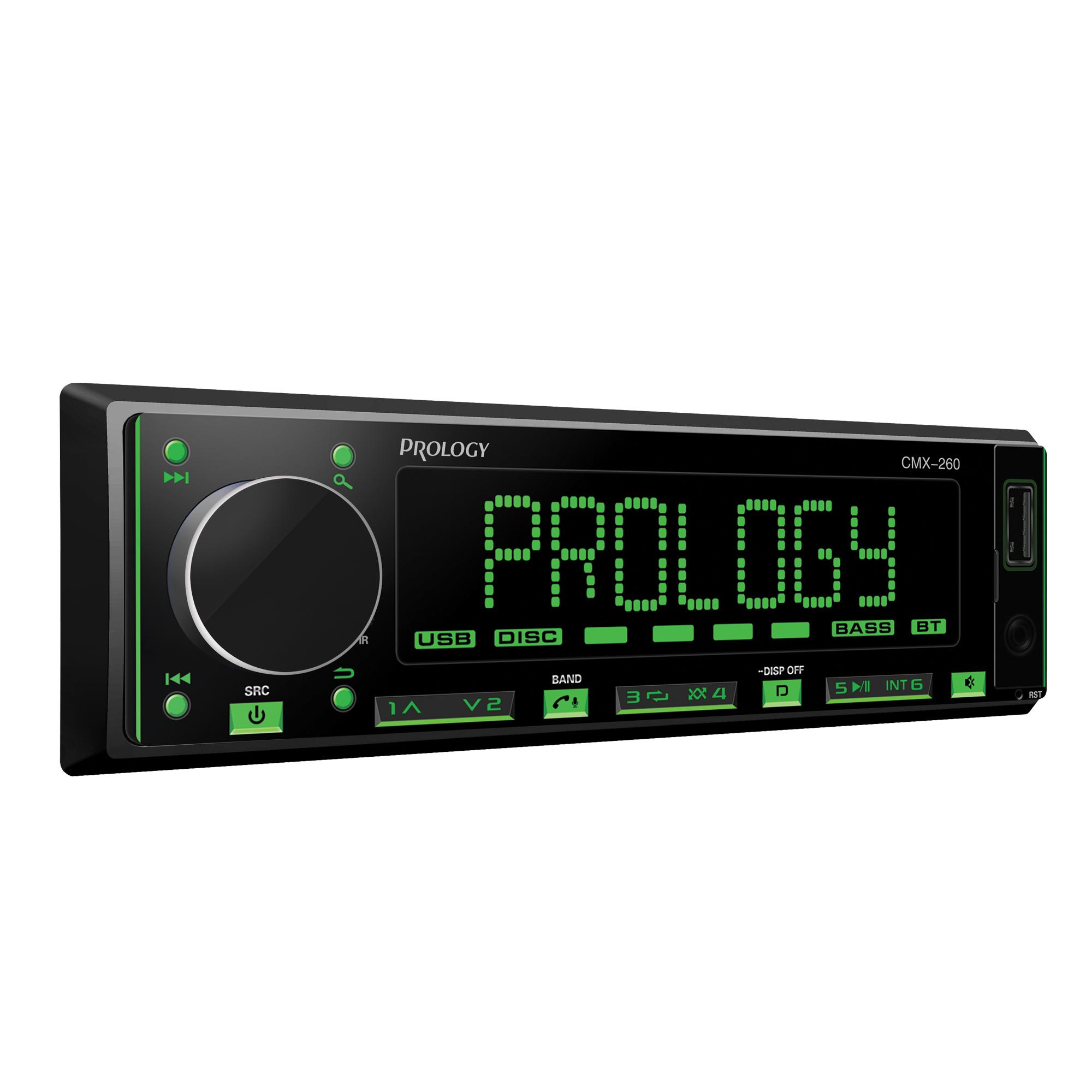 1-DIN USB/SD-ресиверы (без CD) Prology CMX-260 