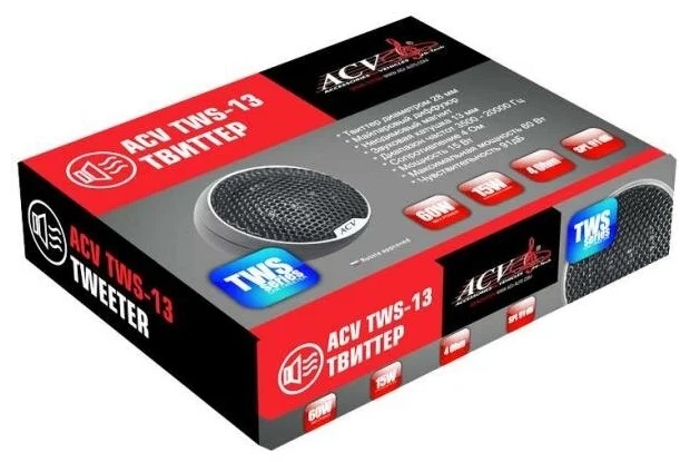 Акустика автомобильная ACV TWS-13 